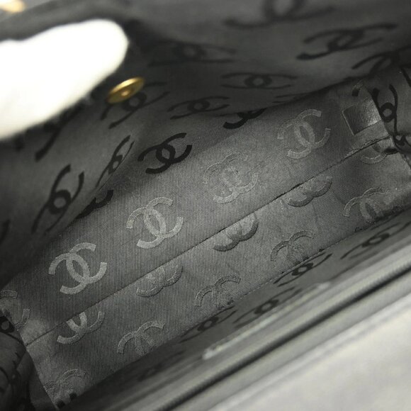 Chanel Black Calfskin Wild Stitch Handbag - Picture 7 of 11